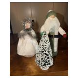 Christmas lot  - Santa & Mrs. Claus and a