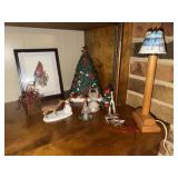 Christmas lot - Department 56 snowman & deer,