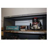 Craftsman Lot - 1 1/4hp router, rotary grinder
