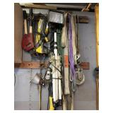 Lot- work lights, straps, Burndy