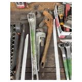 3 Ridgid pipe wrenches