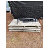 Lot of miscellaneous wood including home made