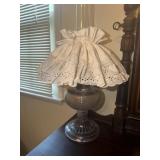 Aladdin beehive clear glass lamp