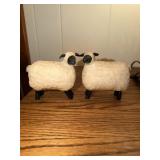 2 Teresa Kogut sheep figurines