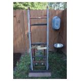 Heavy duty steel appliance hand truck/cart