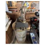Belt sander and metal barrel stand