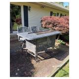 High top table/bar with 2 chairs