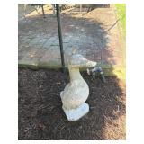 Cement duck yard decoration