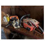 Echo CS3000 chain saw and a Homelite