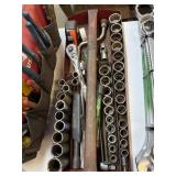 Tool tray with Craftsman ratchet KV44809,