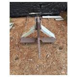 3 Point hitch bale spear attachment