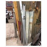 Lot of scrap iron - some galvanized and a