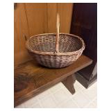 Lot including basket, John W. Taylor cardinal