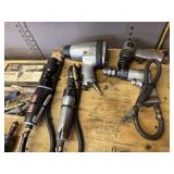 Air Tool Lot including ratchet,