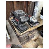 Craftsman sander, Hilti angle grinder,