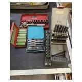 Deep sockets, ratchet with sockets,