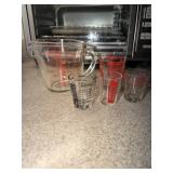 Mearuring cup lot- Pyrex 2 cup, ABC 4 oz. and