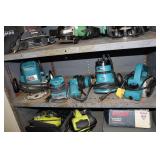 Makita Lot - Router 3612BR, finishing sander