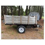 1973 Homemade Dump trailer 8 ft X 4 ft