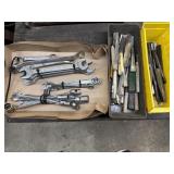 Tool lot - Mastercraft swivel head wrenches,