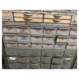 Parts bin with washers and more