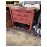 Snap On rolling tool cabinet with contents