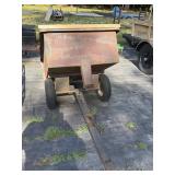 Single axle dump cart/wagon