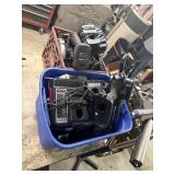 2 Totes of battery operated tools -