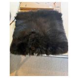 Fur muff purse (bear fur)