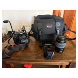 Canon EOS Rebel T3 with Focus camera