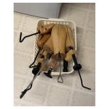 Wooden shoe stretchers