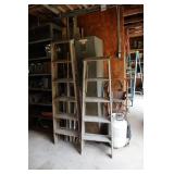 Lot - Propane tank with cart, 2 torches, metal