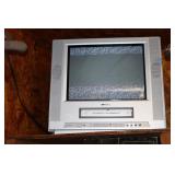 Toshiba flat screen TV/VCR combination