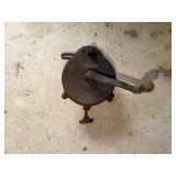 Luther Line bench mount hand crank grinding stone