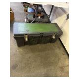Rubbermaid tool box with clamps, Craftsman pry