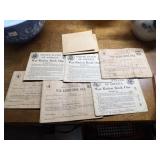 Books of USA War Ration stamps