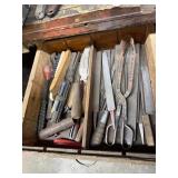 Workbench drawers & door contents ( not workbench)