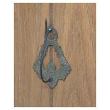 Victorian wall hanging receipt hook