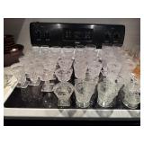 Lot of Cape Cod including juice goblets, sherbet/