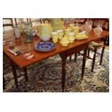 Pine drop leaf swing leg dinning table 21" x