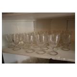Adams and Co. Baltimore Pear 23 water goblets