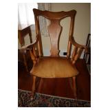 Balloon back Andover maple rocker possibly Tell