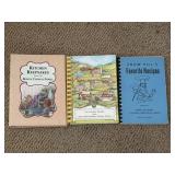 3 Local cookbooks - Kitchen Keepsakes from the