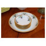PSAA Bavaria hand painted salad dessert bowl set