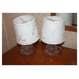 2 - Finger oil lamps converted to electric with