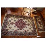 Area rug "Gul Fareng pattern" 47X69 and small