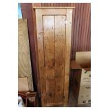 Primitive Pine Cabinet 19"x12"x60"T