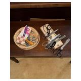 Sewing lot - Wiss shears & scissors and others,
