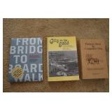 Lot 3 local books including Hickory Stick to