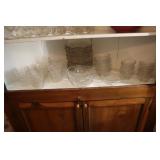 68 pcs Adams and Co. Baltimore Pear glassware